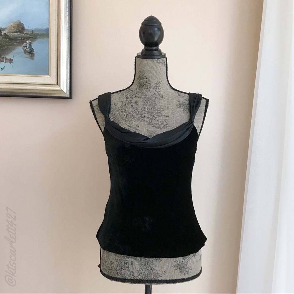Ann Taylor Velvet Top
